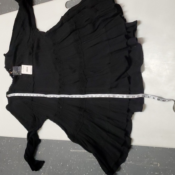 Free People Piece of Your Heart Embroidered Lace Mini Dress. S - Picture 10 of 10